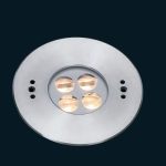 ІП68 316 Підводний світлодіодний світильник з нержавіючої сталі RGB 4x2W