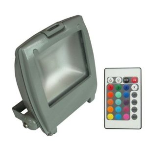 10-200w High Power COB RGB LED Flood Light With IR controller