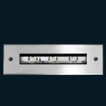 3x1w Kinkiety LED Osram z wodoodpornością IP65