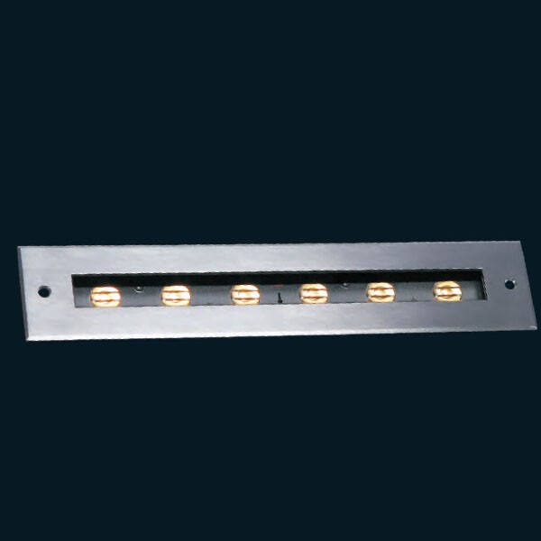 6x1w Osram LED wall lights