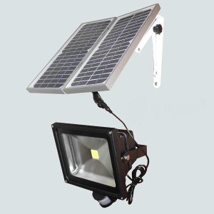 30w PIR Solar LED Floodlight
