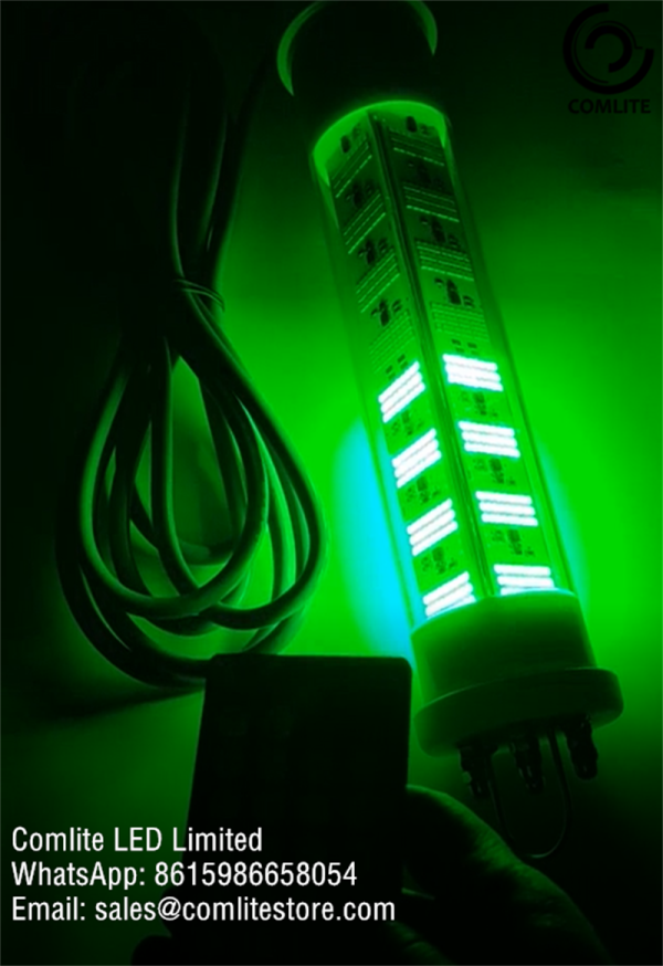 Dual-colors-Underwater-LED-fishing-light in Green