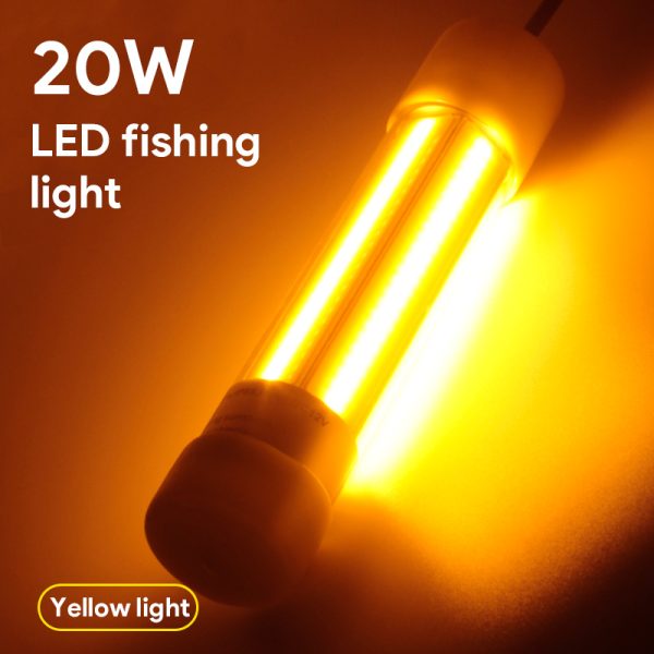 20W COB LED underwater fishing lights